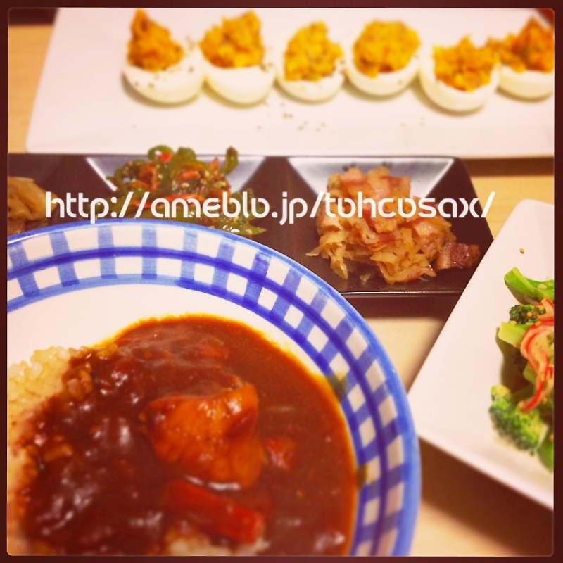 昨日の晩ご飯。