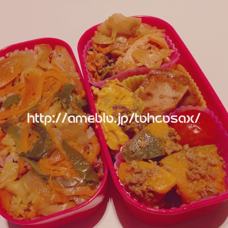 今日のおべんと。